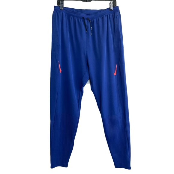 Nike Other - Nike Dri-fit ADV AeroSwift Men's Racing Pants Joggers Deep Royal Blue L